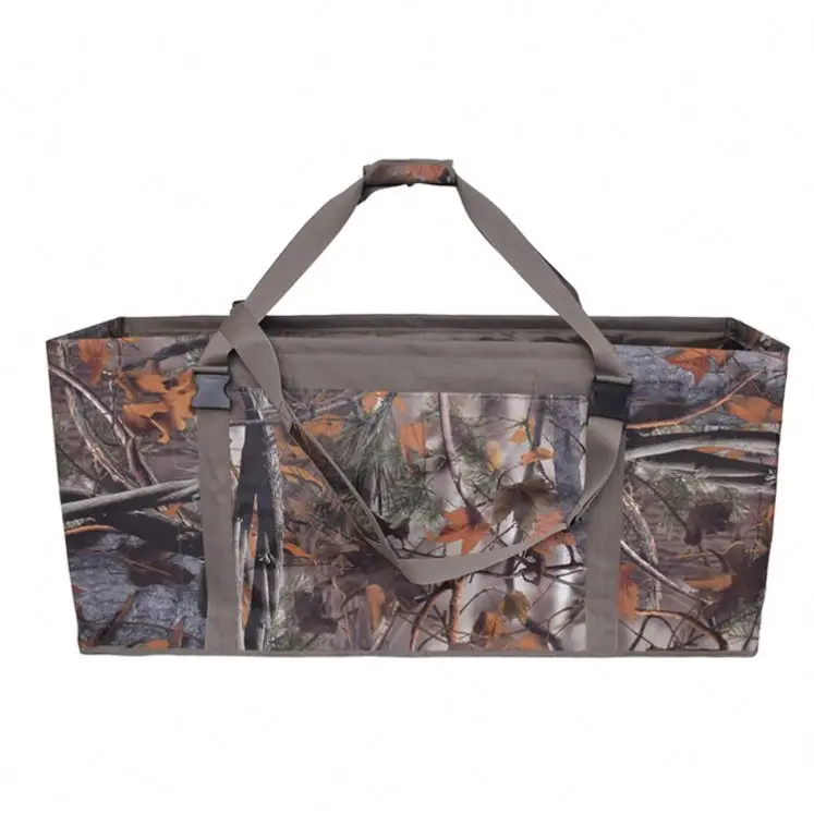 Outdoor Waterfowl Hunting 12 Slot Duck Decoy Bag With Shoulder Strap