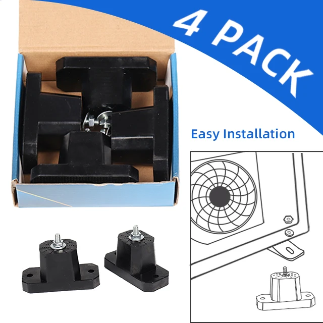 Modern Design Rubber Damping Pad Anti-vibration Mat