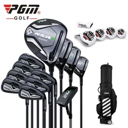 PGM MTG033 left handed mens golf clubs complete set gold drivers titanium professional golf club