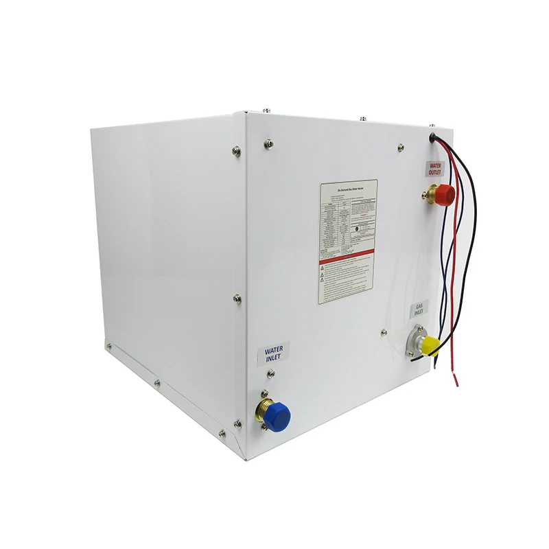 Remote Control Included  12 Volts  On Demand Hot RV Water Heater Camping Tankless Gas Water Heater