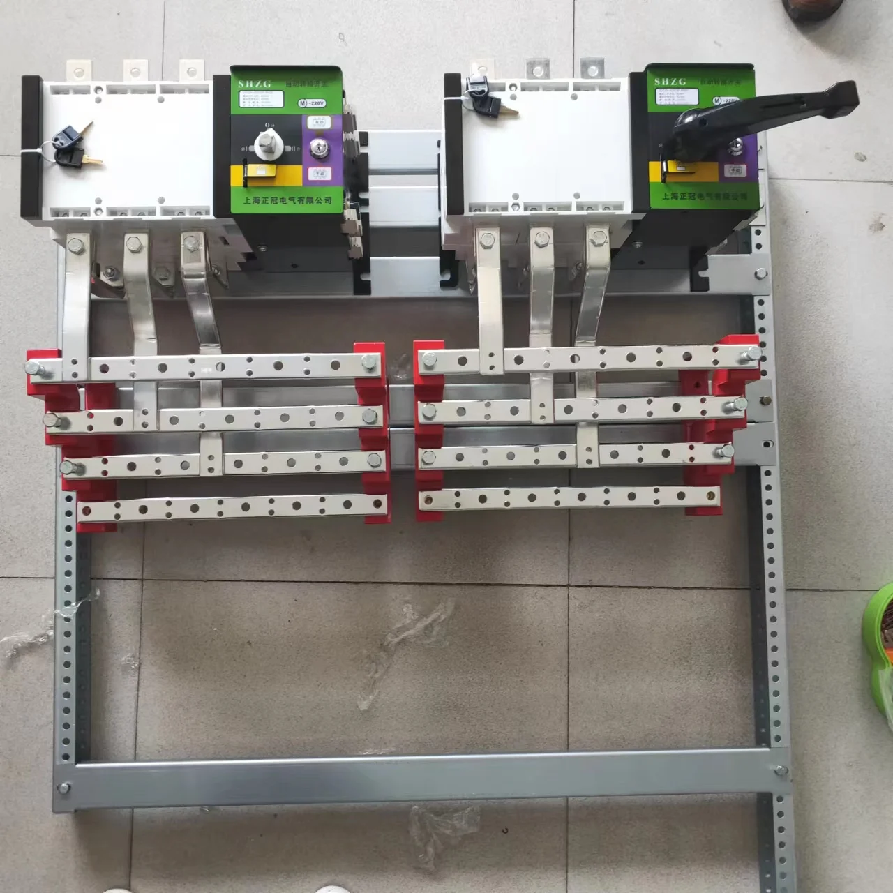 MCC Low Voltage 3 Phase distribution board panel 220v ATS Dual power automatic conversion electrical control panel cabinet