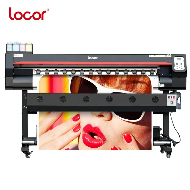 Locor high output outdoor advertising printing machine DX5 head eco solvent printer print press