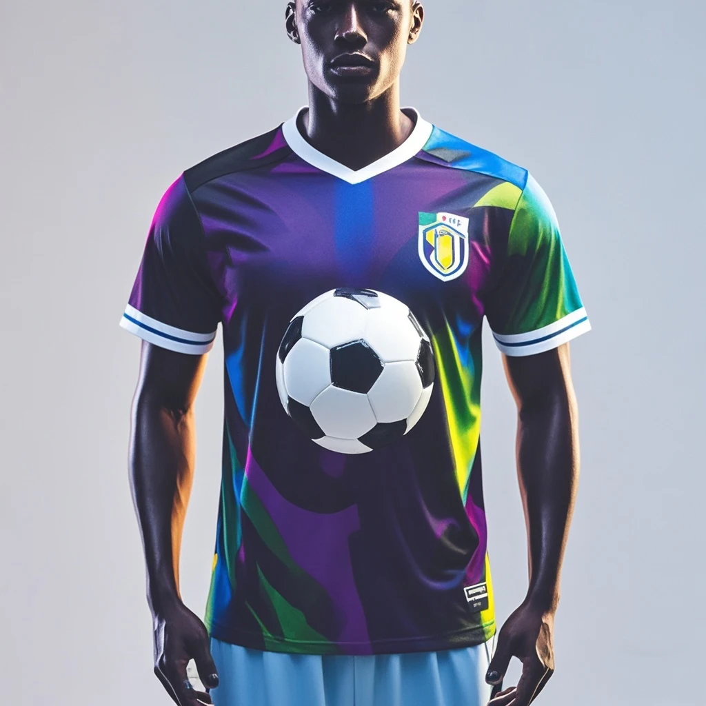 orange with number striped yellow blue long sleeve milk silk no brand blank custom sublimation mexico 2022 kids soccer jersey