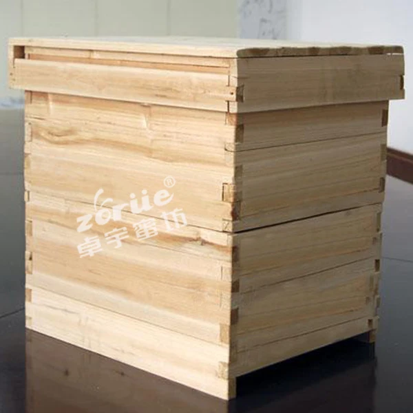 Factory manufacturing hot sale queen breeding wooden beehive box hives for bees