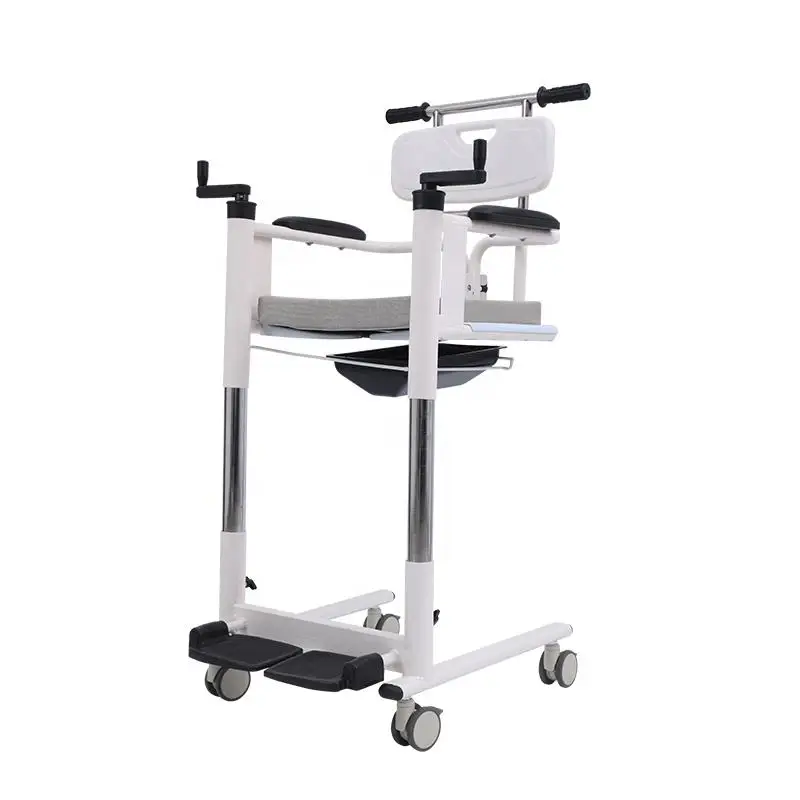 patient transfer wheelchair with toilet transfer toilet disabled shower wheelchair toilet chair bath handicap elderly patient