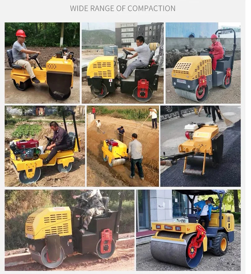 Road Dynamic Road Roller Mini Road Roller Price For India Diesel Engine 1 ton to 10 ton 4 Ton Roller