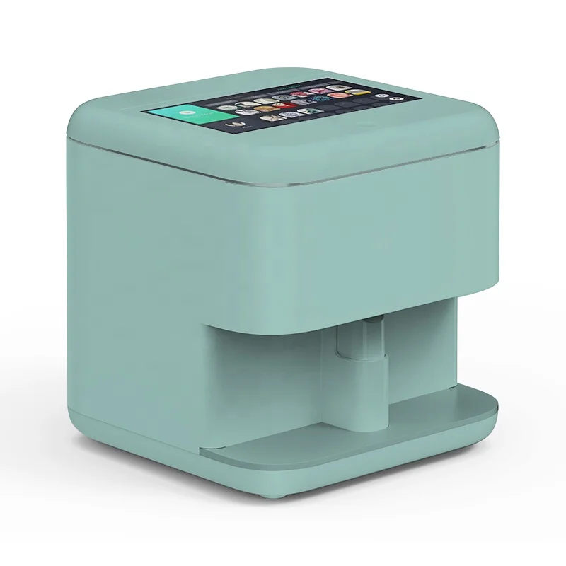 Портативный мини-принтер для рисования ногтей, цифровой мобильный принтер для рисования ногтей с бесплатным мобильным приложением