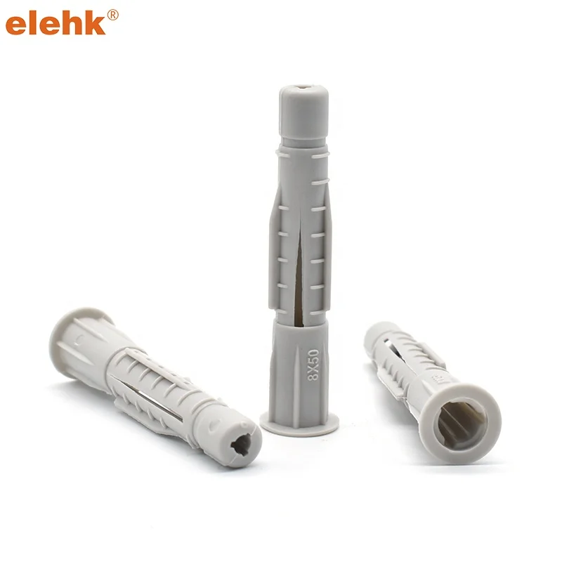 Elehk 8 мм 10 #8 винт и якорь для гипсокартона самосверлящий пластиковый HDPE настенный штекер