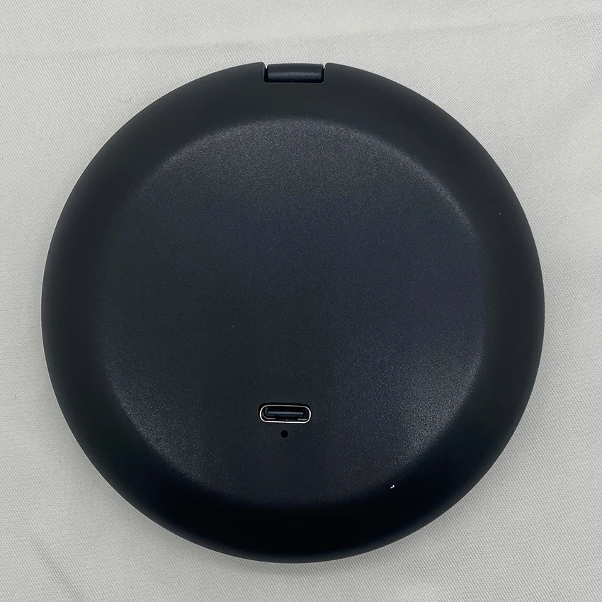 wholesale Modern Small Round USB LED Mini Light Pink Blue White Green LED portable makeup vanity mirror miroir