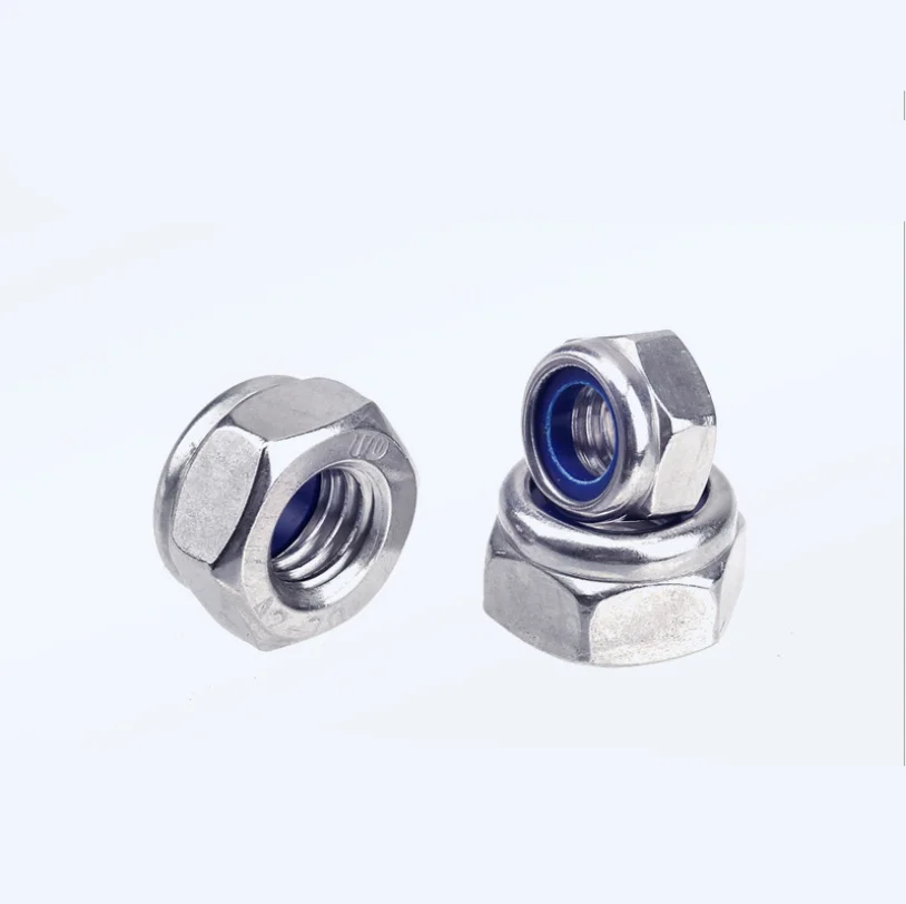  DIN982 DIN985 углеродистая сталь nylock m30 x 1 5 фиксирующая гайка с нейлоновой