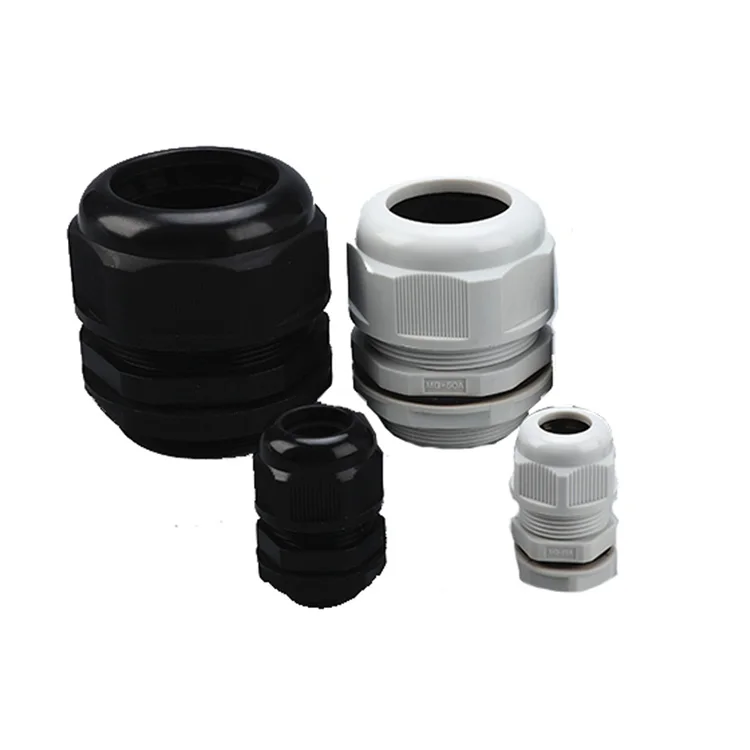 IP68 M20 Types Of  Cable Gland Connector Nylon Cable Gland