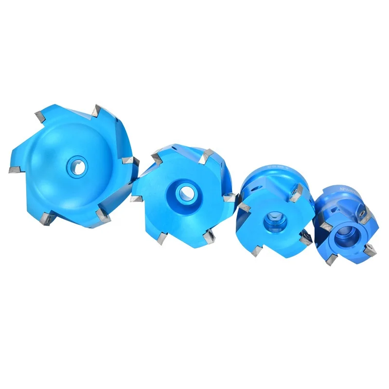 
Aluminum material BAP400R 50-22 4 Flute Face End Milling Cutter 10pcs APKT 1604 milling Inserts 
