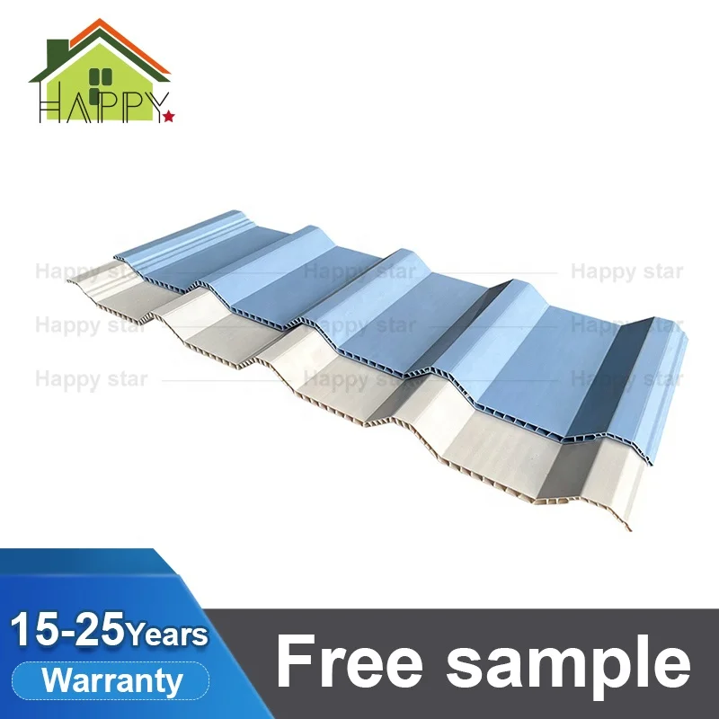 Insulated Roof panels outdoor pvc  Roofing/insulation twinwall PVC Roof tile/PVC sandwich Hollow roof sheet