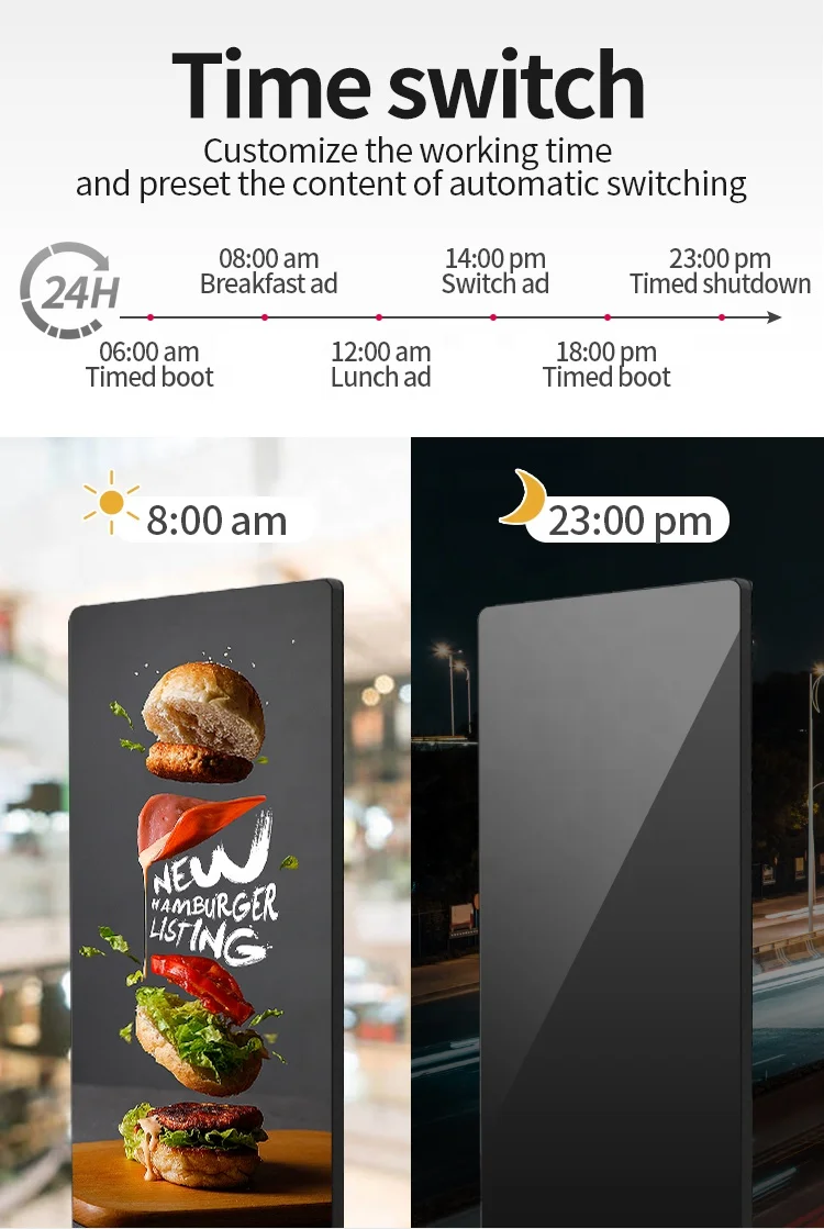 Custom Logo Fitness Teaching Mirror Smart Exercise Smart Workout Mirror Smart Mirror Touch Screen For Training