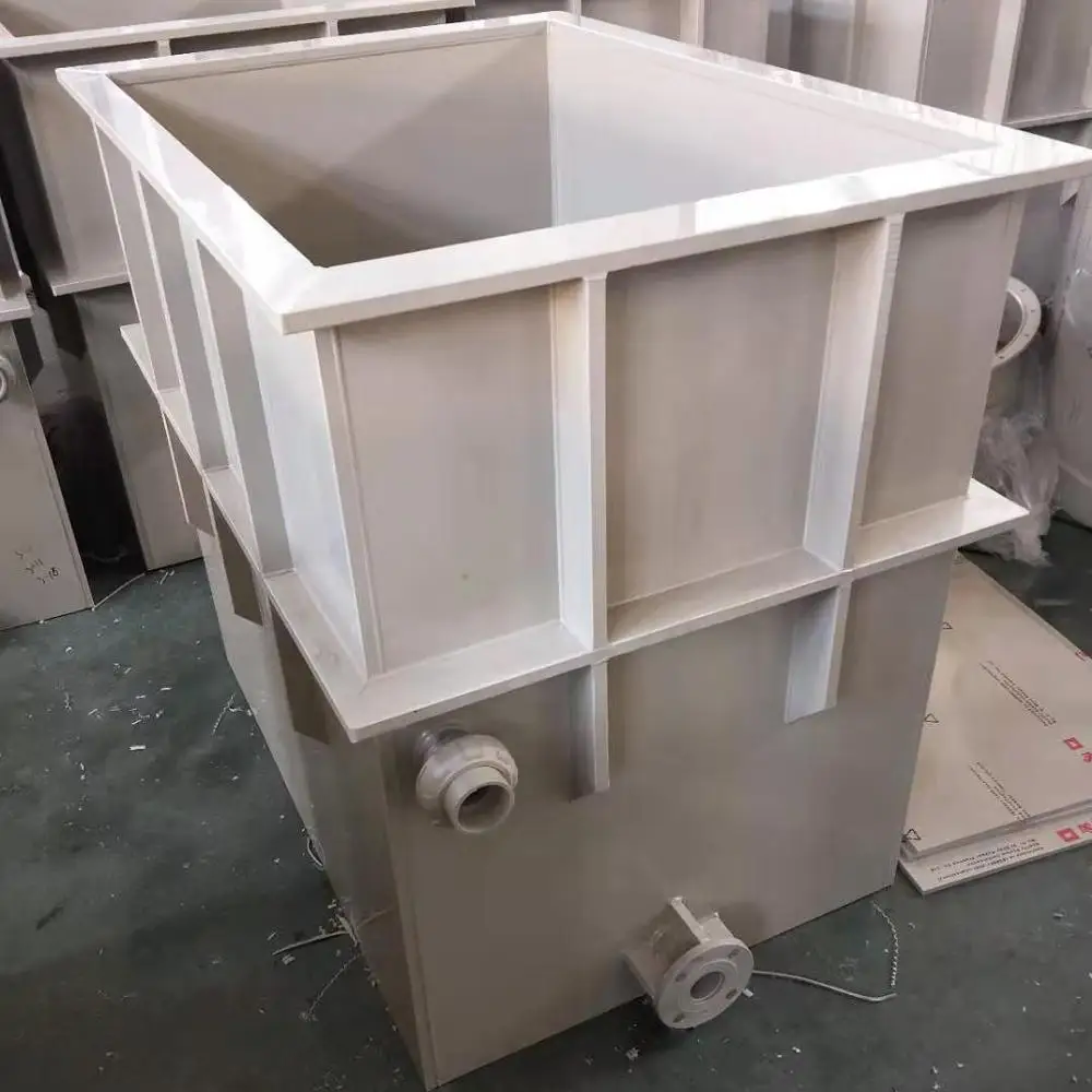 Прочный Контейнер для хранения жидкости PP/PE/PVC/SS, антикоррозийный контейнер, гальваническая Ванна