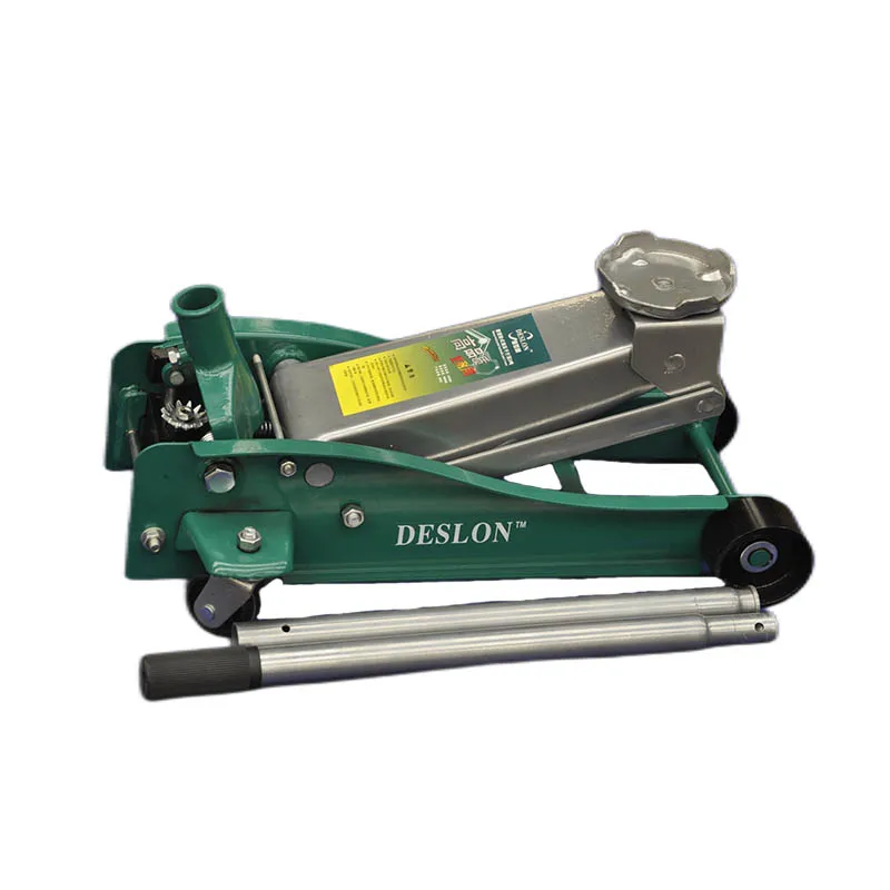 2 тонны портативная Ручная гидравлическая тележка на колесах Напольный домкрат для автомобиля