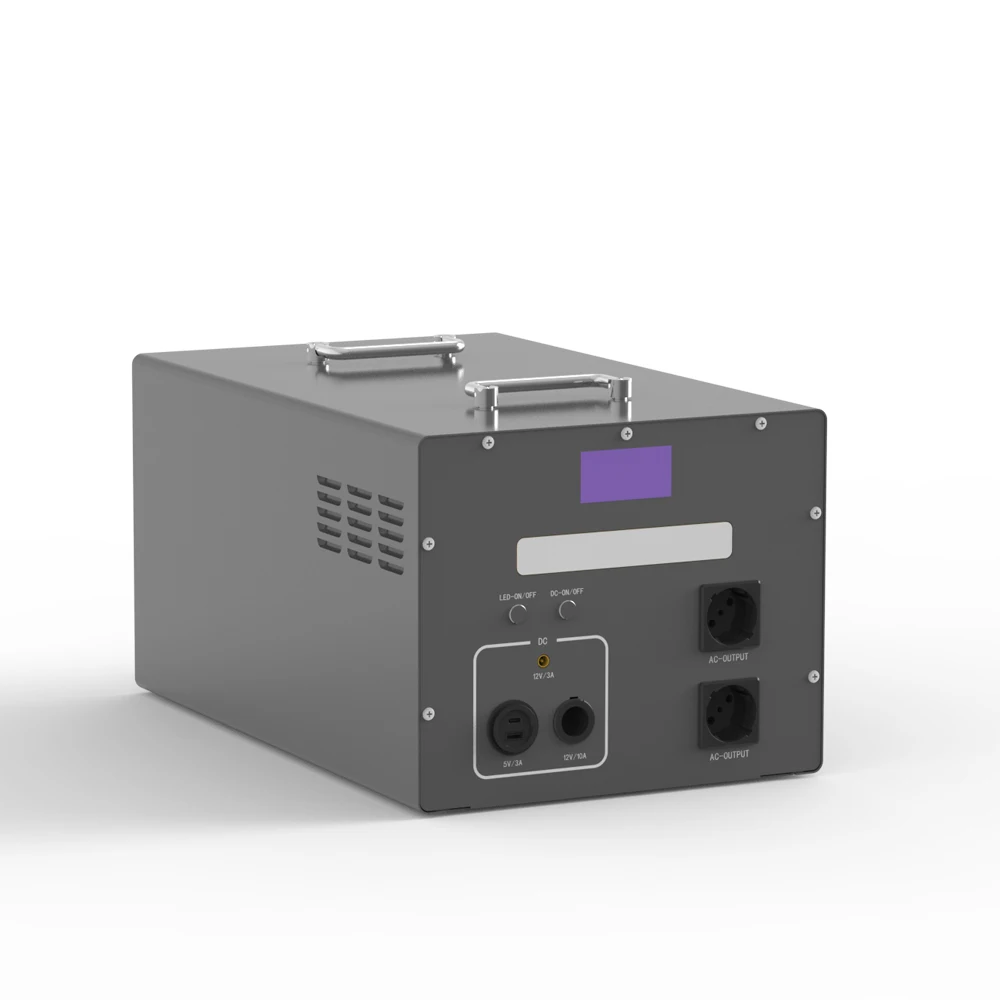 300W Type-C USB AC/DC Portable Power Bank 288Wh Premium Lifepo4 Battery for Outdoor Camping Solar Generator Power Station