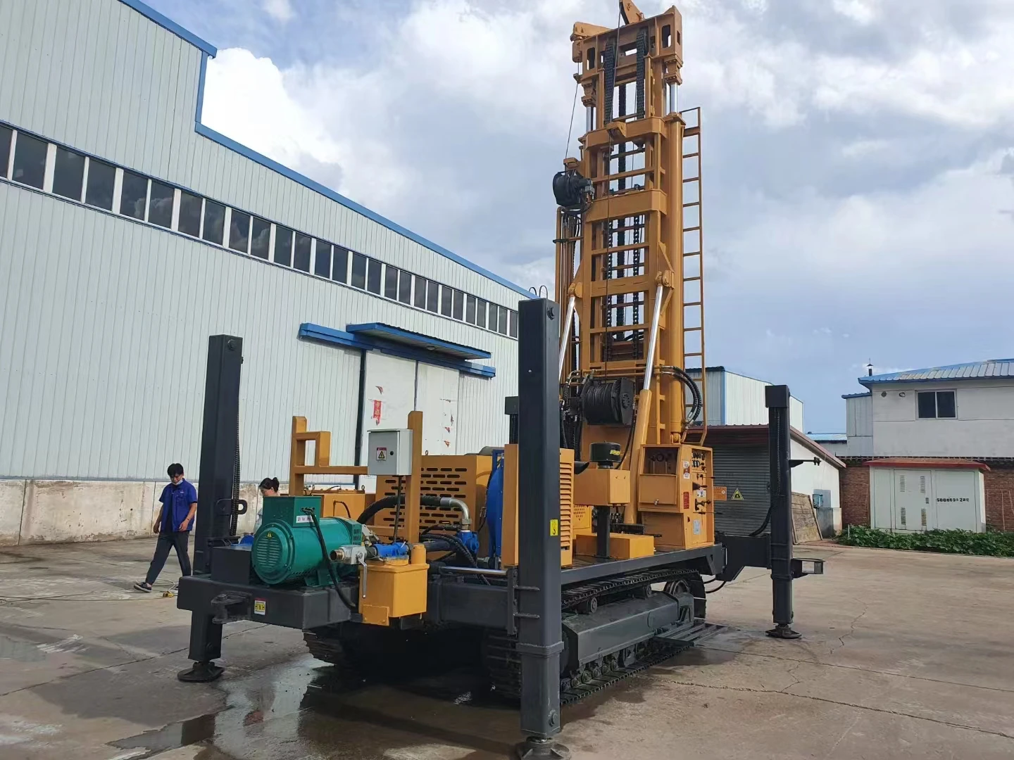 New Model SL1000s Sale 1000 Meters Depth Portable Spt Pneumatic Crawler Spider Drilling Rigs Machine Cheap Price For Sale