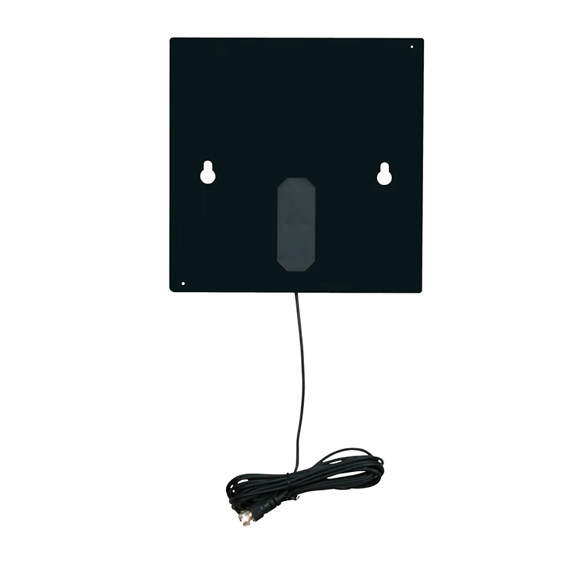 High quality circle black 47-862MHz fm VHF UHF indoor tv antenna amplifier