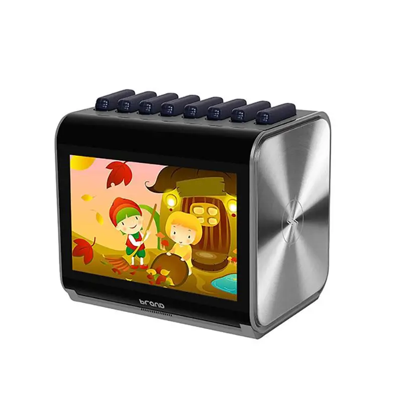 Manufacturer ODM/OEM Shared Mobile Charger Kiosk Phone Power Charging Station with 5000mAh Power Banks for coffee shop bar hotel