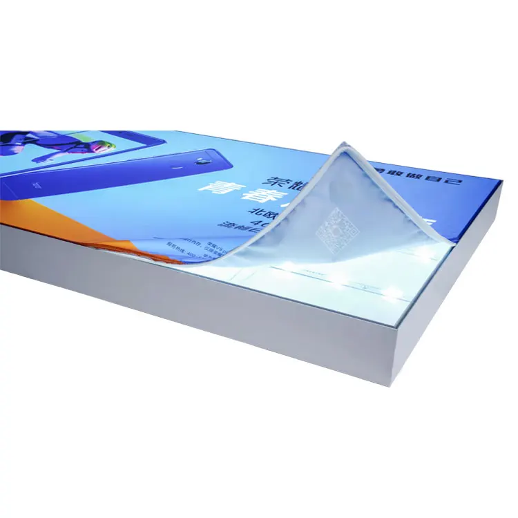 Trade Show Exhibition Displays Backlit  Led Advertising  Textile SEG Portable  Light Box