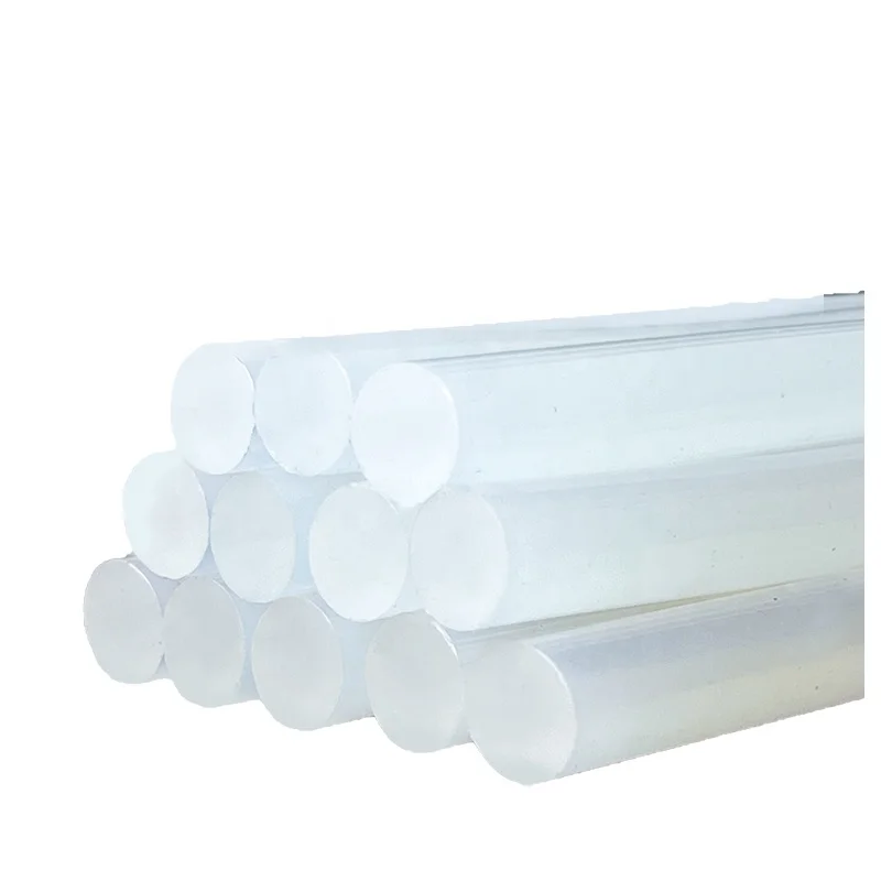 China Factory Direct Supply High viscosity Clear Transparent Hot melt glue sticks silicone barred glue for craft and DIY