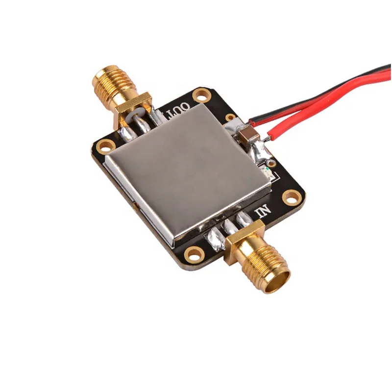 50M-6GHz RF усилитель платы широкополосный усилитель с низким уровнем шума средний усилитель модуля 19dB для FM GPS WIFI