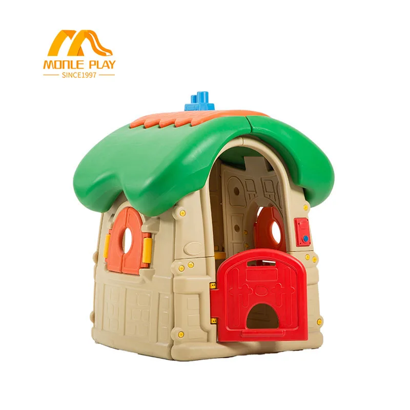 Monle Children Toy Plastic Play House for Kids Toys Indoor and Outdoor Hot Sell Baby Fashion Playhouse Playground Indoor