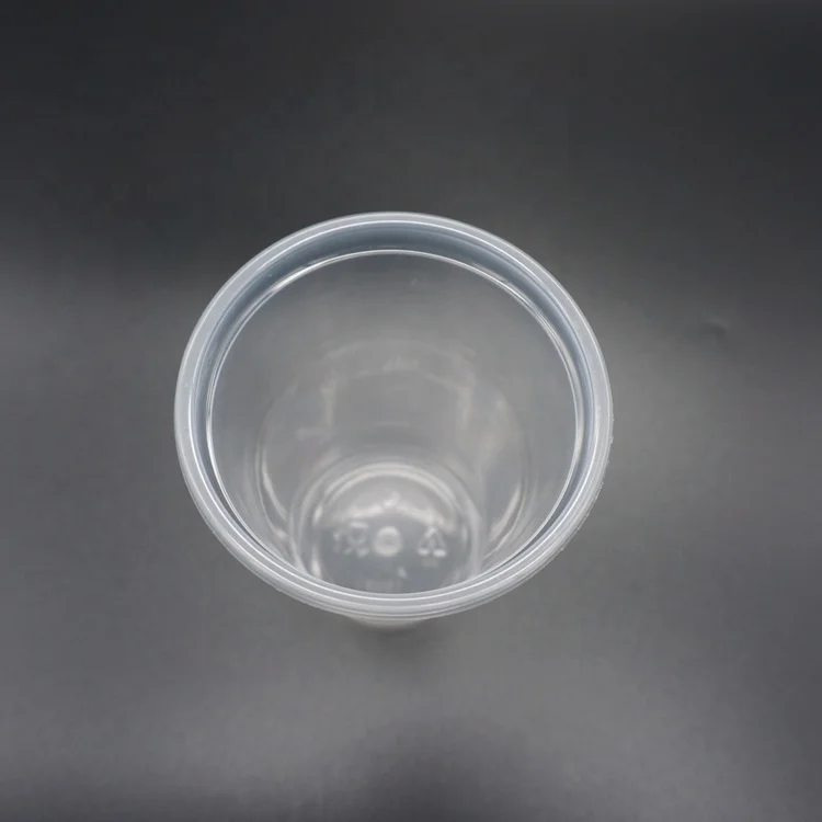 Odm 16Oz Heat Resistance Food Safe Clear Pp Juice Cup With Flat Lid Wholesaler
