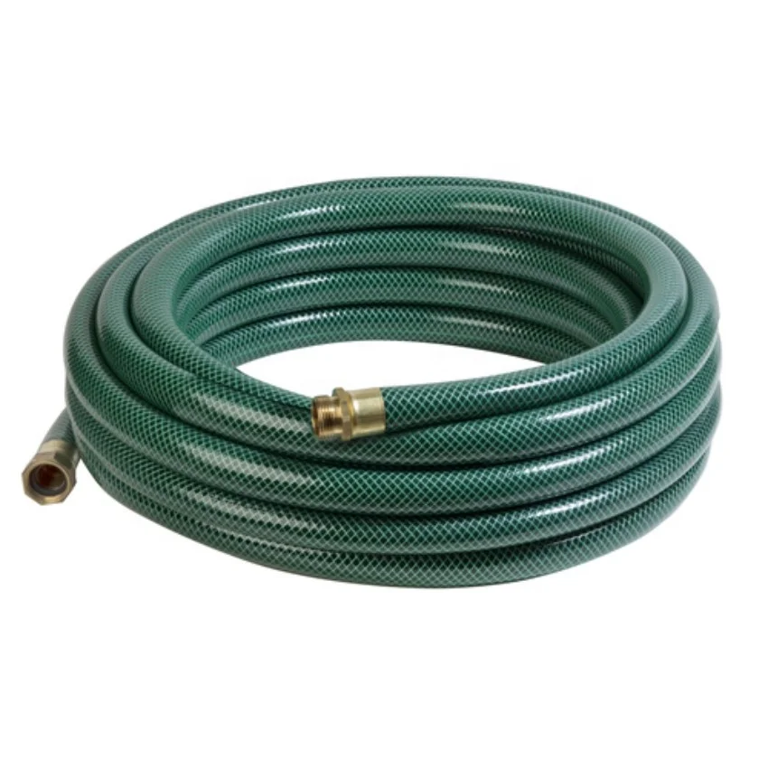 China Factory Low Price 3 5 Layer PVC Fiber Reinforced Garden Hose For Home Gardening Irrigation Car Washing 1/2 5/8 3/4 inch