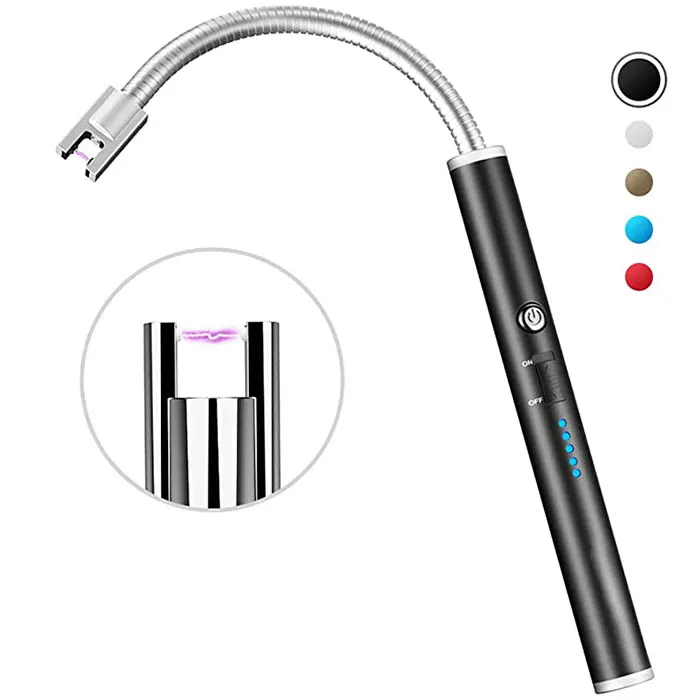 2024 Заводская электрическая сигарета перезаряжаемая импульсная беспламенная кухонная зажигалка с Usb