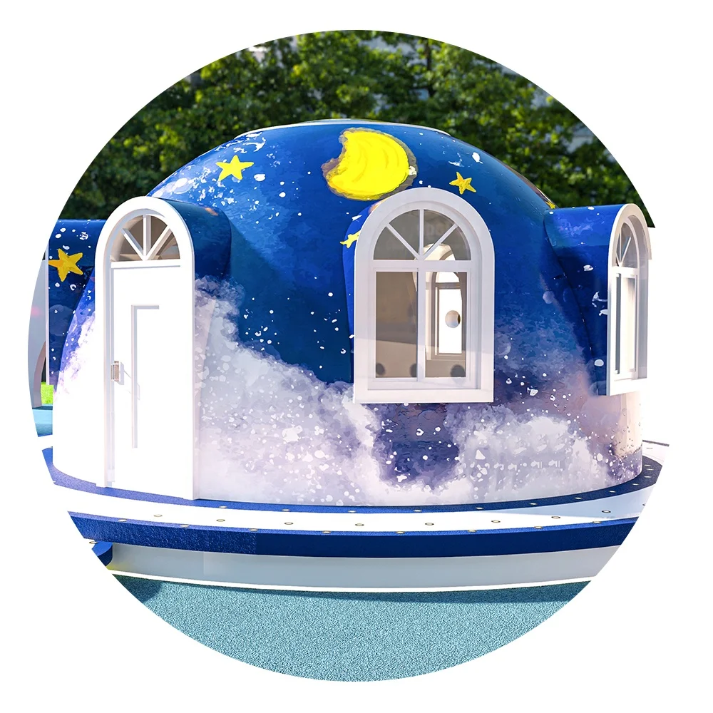 Earthquake-resistant houses Integrated Fast loading house stars round Quick assembly Volcanic dome Caigang room