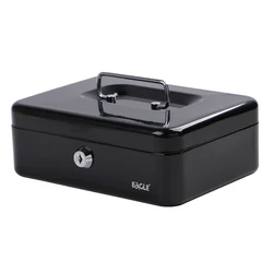 Eagle Safety Cash Box  Stationery Small Size Metal Safe Deposit Cash Box