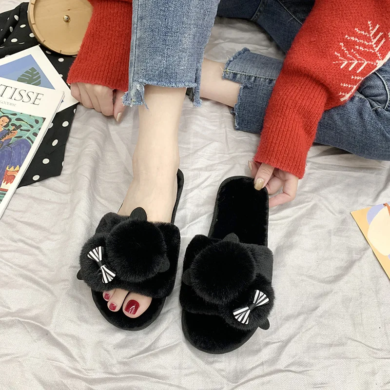 
summer 2021 Casual Lady Sandals Slides Teddy Bear Slipper For Women teddy bear slippers one size fits all lv slippers 