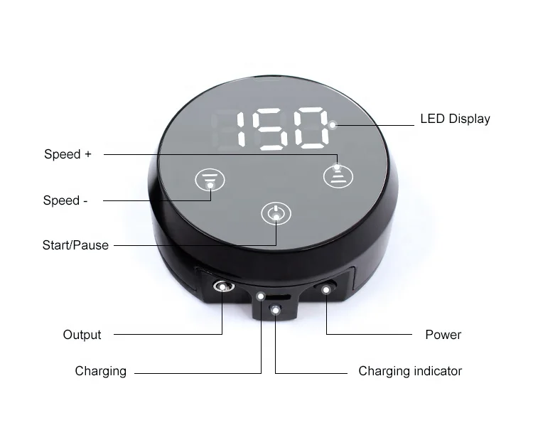 Biomaster P60 Universal Touch Screen Making Machine Cordless Permanent Makeup Machine De Permanent Makeup