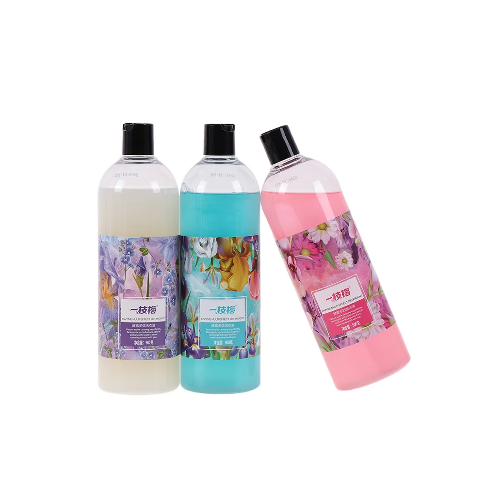 Manufacturer liquid enzyme multi-effect laundry detergent fragrance lasting high efficiency laundry detergent