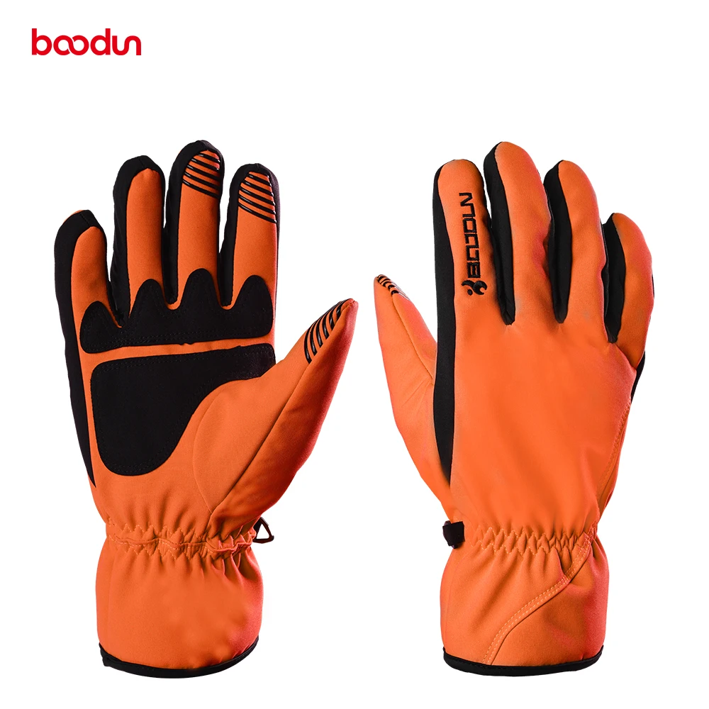 Bootun Custom gloves Fashionable  Breathable  Thinsulate  Waterproof  Unisex Sports gloves Winter Ski Gloves