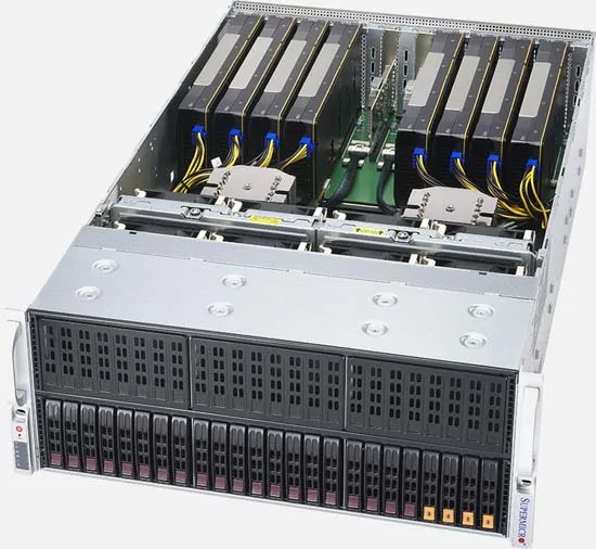 Серверы supermicro 5u SUPERMICRO 5086B-TRF BBNS 5U 8WAY 64X DIMM 16X HD 2800W 2 +