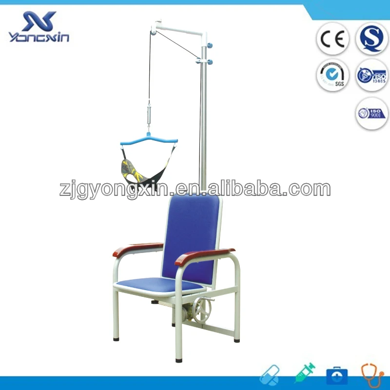 YXZ-III therapy traction bed for lumbar and cervical vertebra
