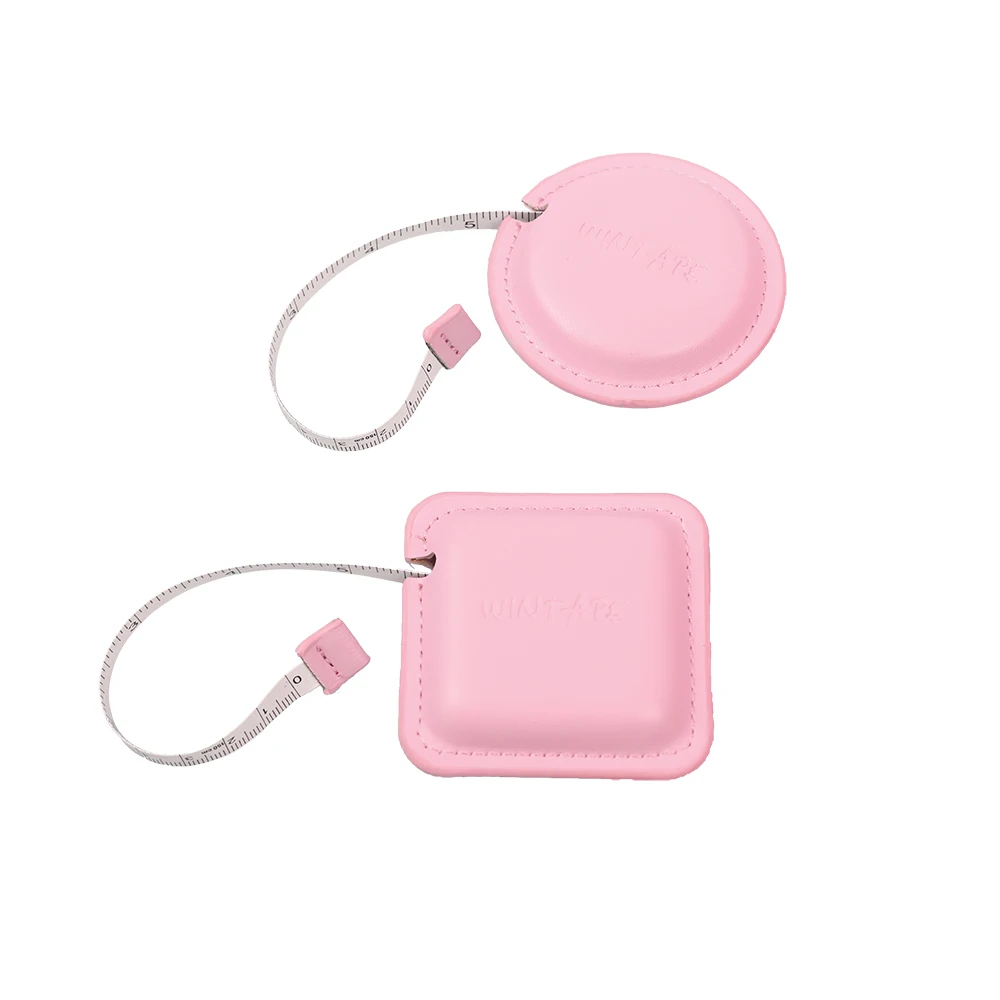 Genuine Leather 1.5 meter round square tape measure