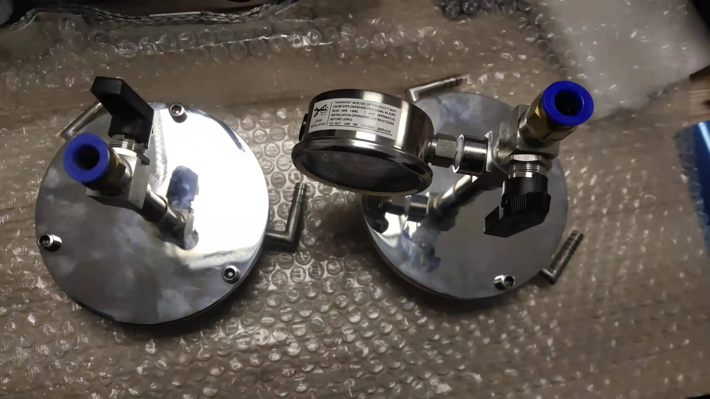 Customized  water cooled Vacuum Sealing Flange/quartz tube for tube furnace