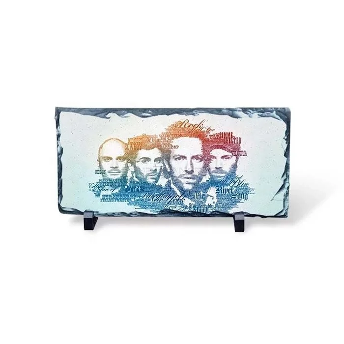 16*30cm High Quality Blank Sublimation Photo Rock Slate Square Shaped for Heat Press