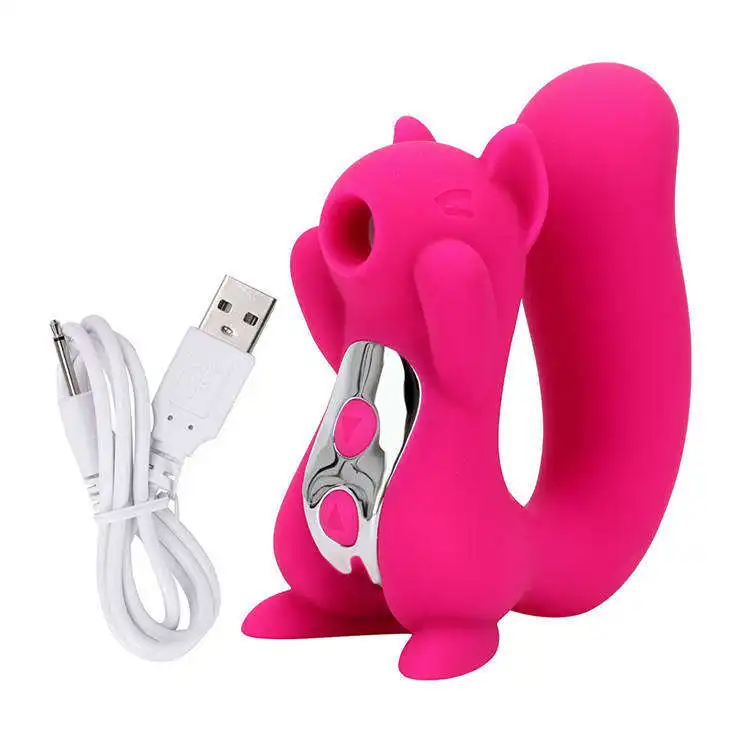 Hot sale female g spot masturbation clitoris stimulator massager squirrel sucking vibrator sex toy
