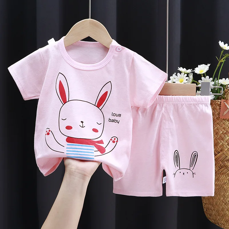 Boys clothing Sets Baby clothes Suit with 2Pcs Kids clothings sets Short Sleeve and Short pants with wholesale Factory price