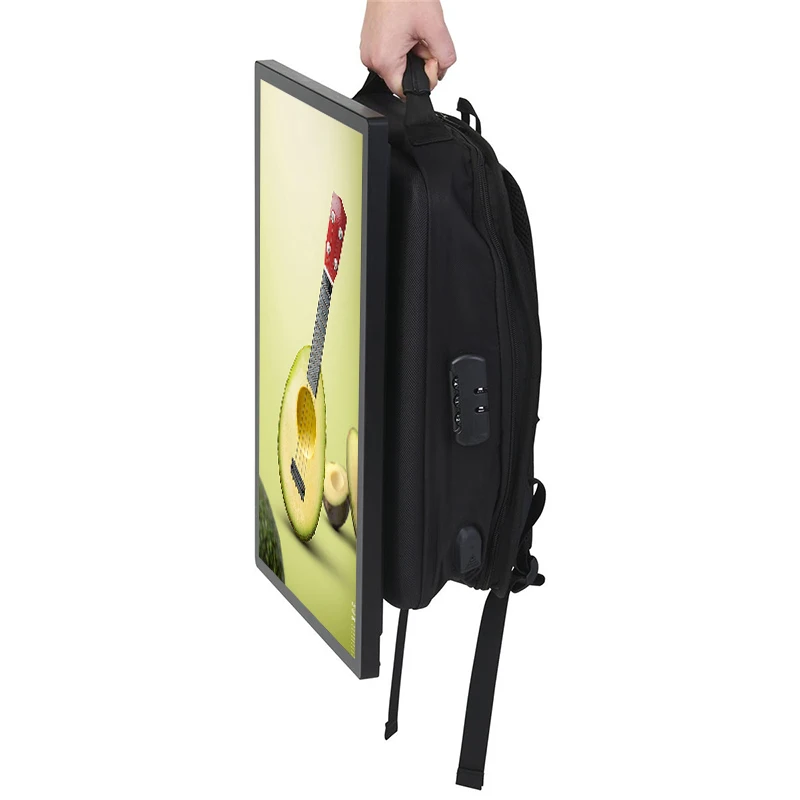 Оптовая продажа с завода, рекламный щит для ходьбы, жидкокристаллический щит