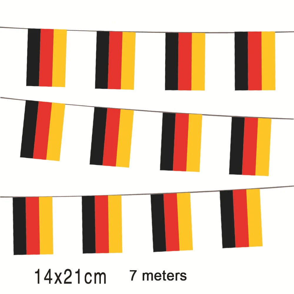 Germany Munich Oktoberfest Blue And White Checkered Tablecloth Triangulated Flag Bavarian Flag Hanging Flag