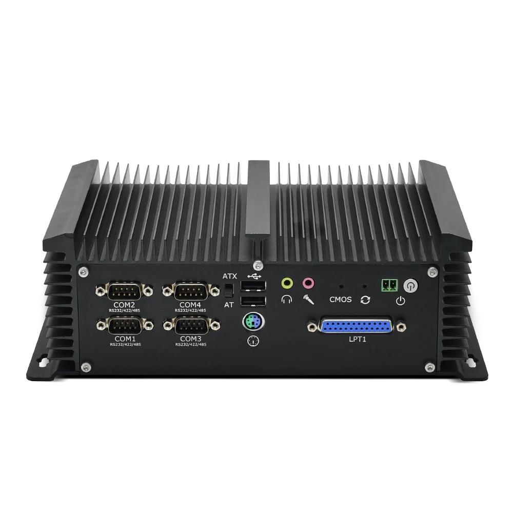 HOT SELLING Fanless Industrial Mini PC i7 7500U i5 8250U 2*DDR4 2*Lan Window10 Linux 2*COM GPIO 4G SIM VGA HD WiFi Computer
