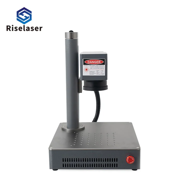Riselaser High Quality Metal Laser Marking Engraver Machine Portable Fiber Laser Marking Machine Jewelry Ring Gold Silver