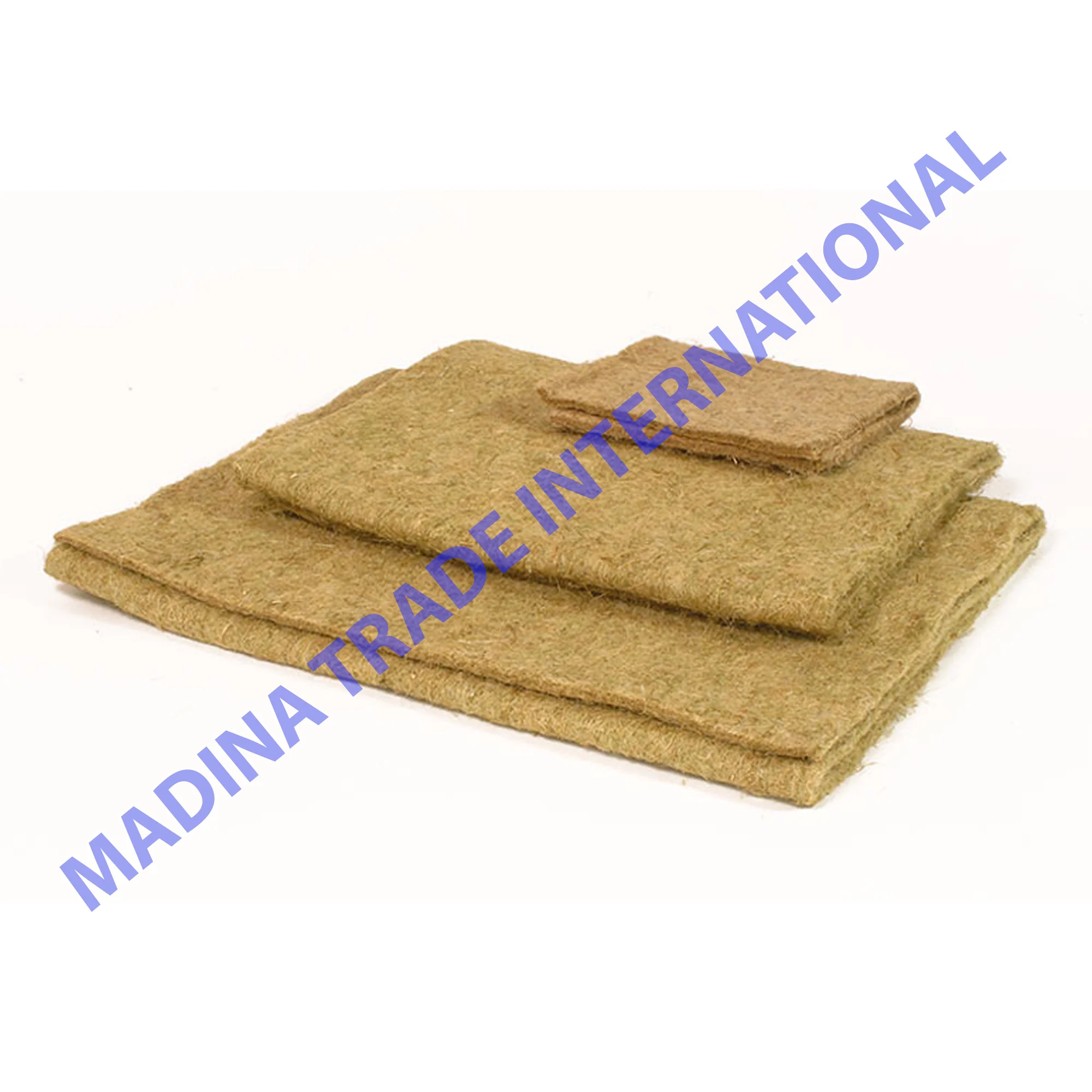 100% Natural Exported Biodegradable Environmentally Friendly Non Woven Fabric Needle Punched Jute Felt Hemp Felt From Bangladesh