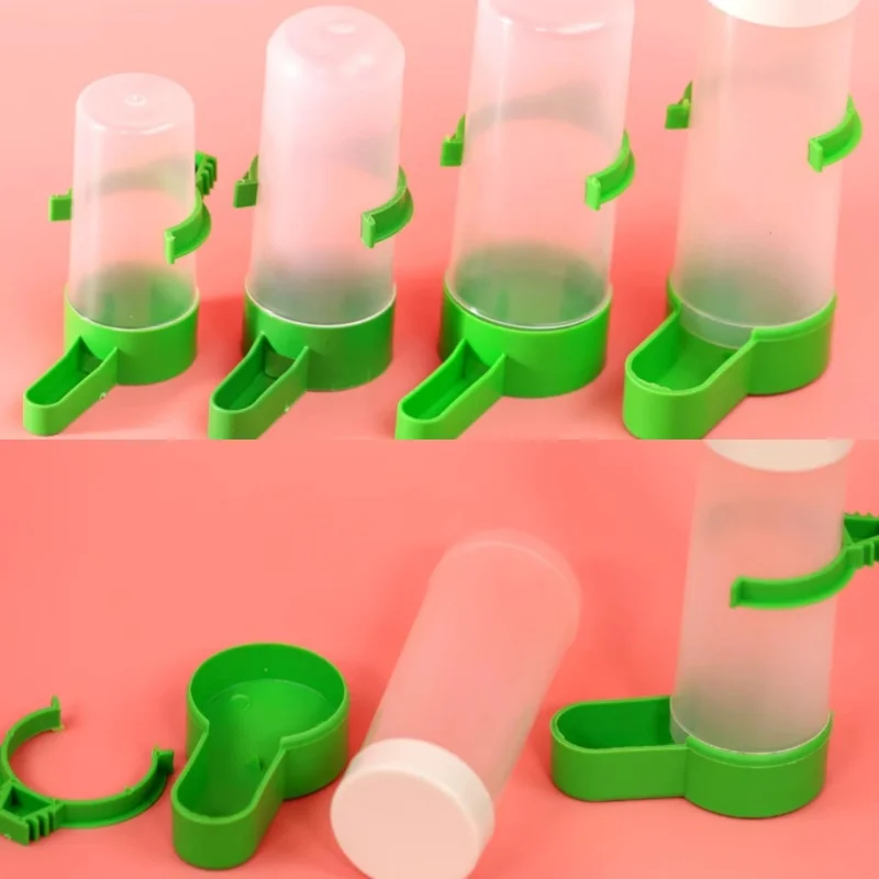 bird drinker and feeder for poultry farm automatic parrot drinker pet bird drinker and feeder